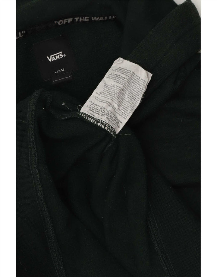 Vans Herren Kapuzenpullover, groß, grüne Baumwolle