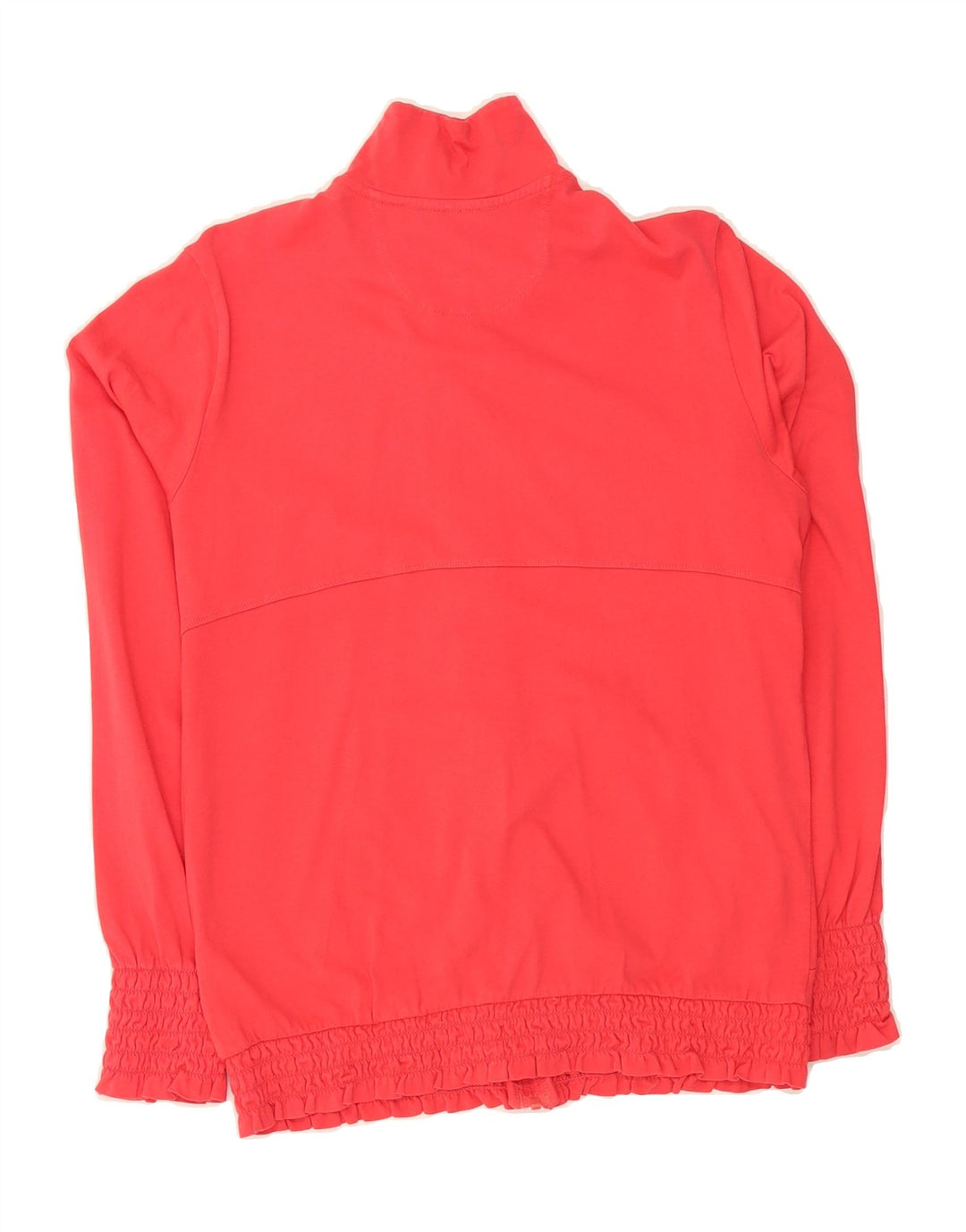 LOTTO Womens Tracksuit Top Jacket UK 14 Medium Red Cotton Vintage Lotto and Second-Hand Lotto from Messina Hembry 