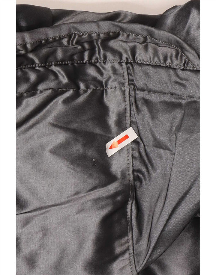 PEUTEREY Damen Windjacke mit Kapuze UK 18 XL Silber Polyester