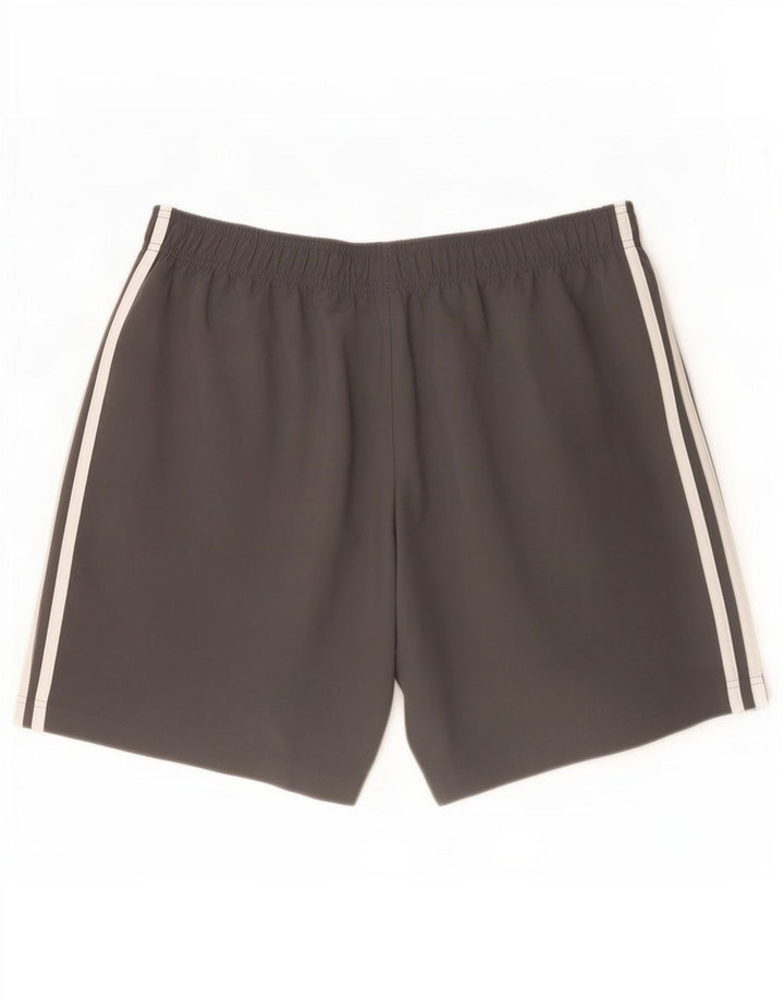 Adidas Herren Sport Shorts XL Grau Polyester