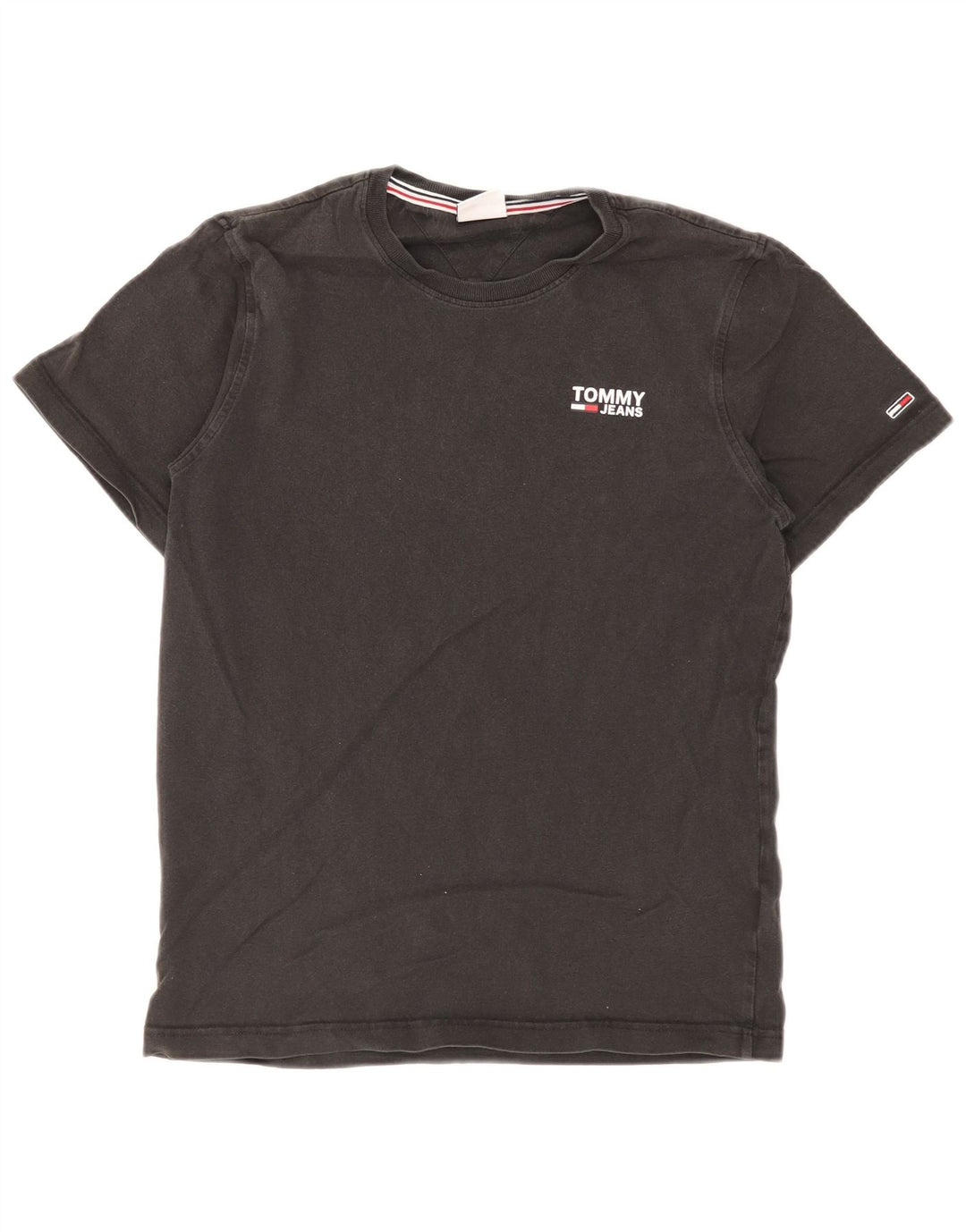 Tommy Hilfiger Herren T-Shirt Top Small Schwarz
