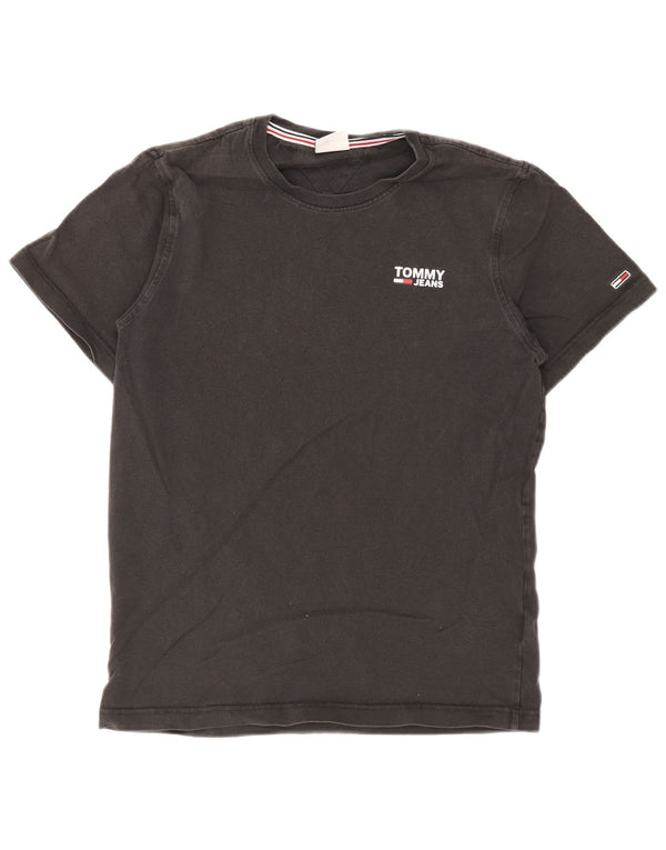Tommy Hilfiger Herren T-Shirt Top Small Schwarz