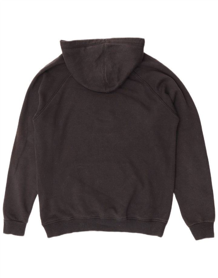 Adidas Herren Graphic Hoodie Pullover Mittelschwarze Baumwolle