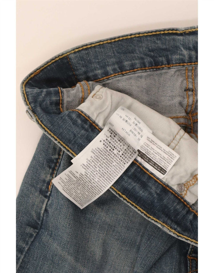 Levi's Herren 514 Straight Jeans W34 L34 Blaue Baumwolle