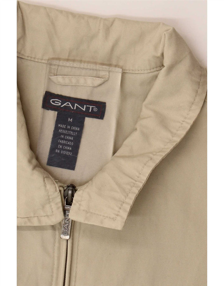 Gant Herren Bomberjacke UK 38 Mittelbeige Baumwolle