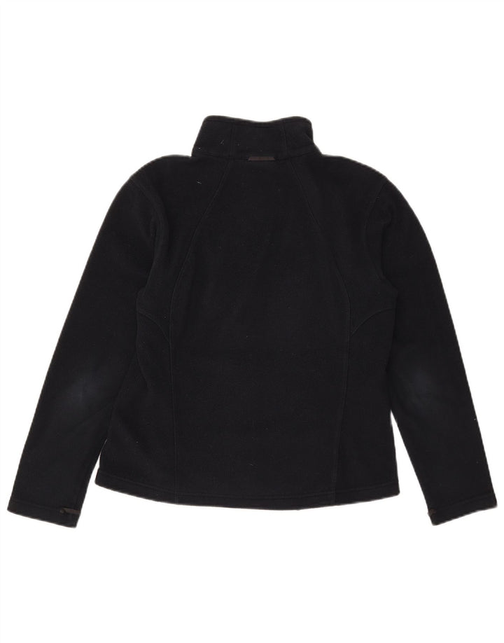 Jack Wolfskin Damen Fleecejacke UK 10 Small Schwarz Polyester