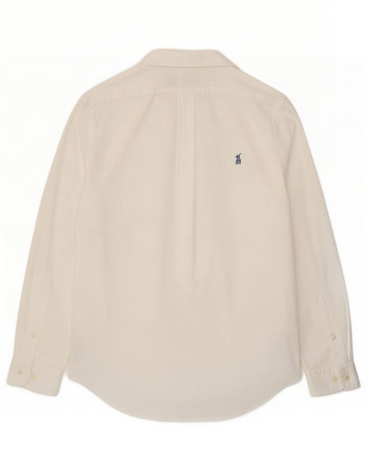Ralph Lauren Herren-Hemd mit individueller Passform, mittelweiße Baumwolle
