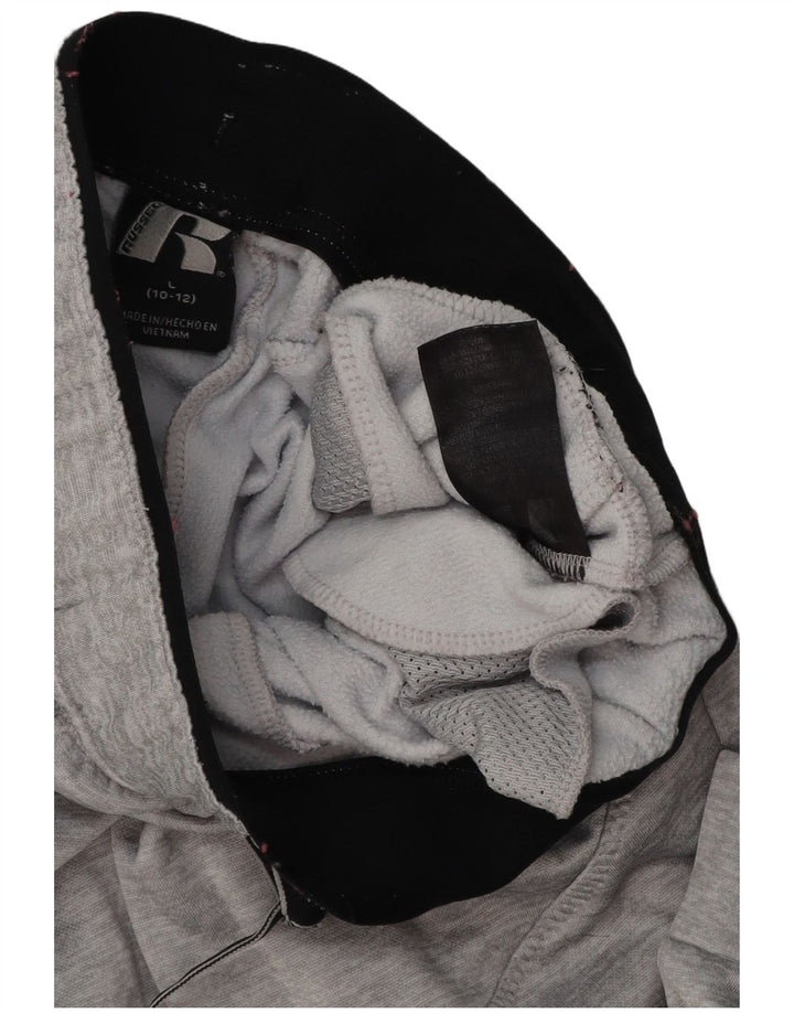 RUSSELL ATHLETIC Jungen-Trainingshose, Jogginghose, 10–11 Jahre, Größe L, Grau