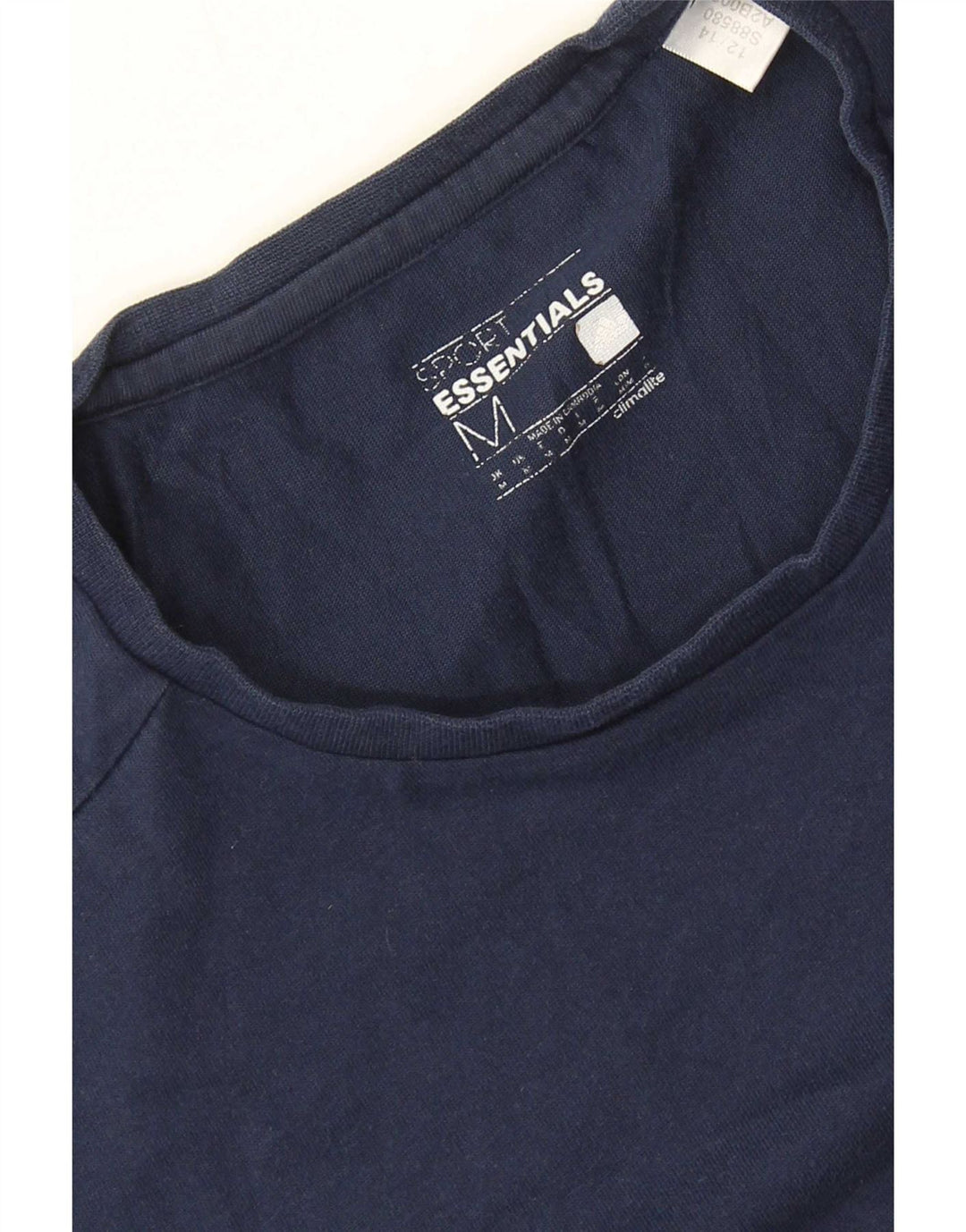 Adidas Herren Climalite T-Shirt Top Medium Marineblau