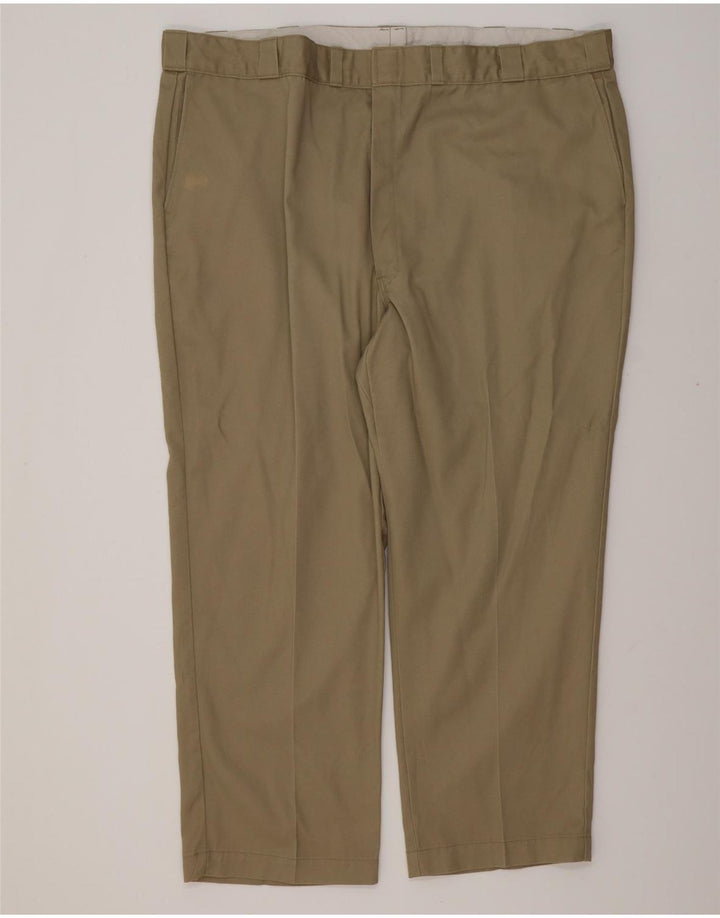 DICKIES Gerade Chino-Hose für Herren, W50, L30, Khaki, Baumwolle