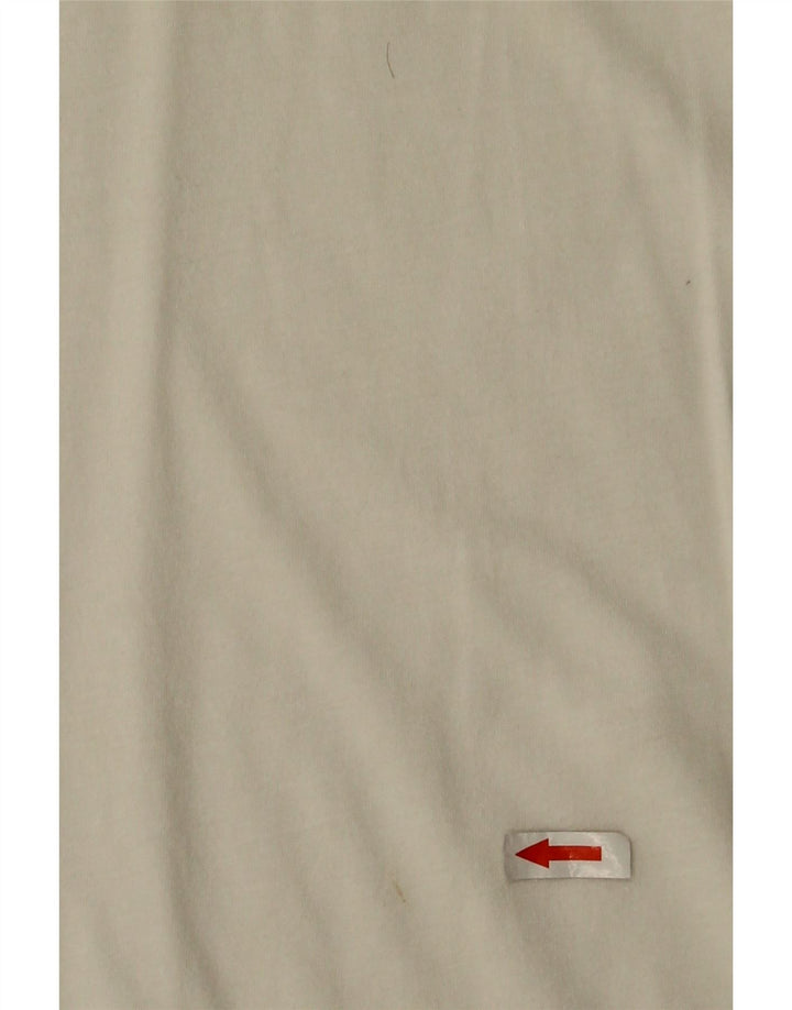 Tommy Hilfiger Herren-T-Shirt mit normaler Passform, mittelweiße Baumwolle
