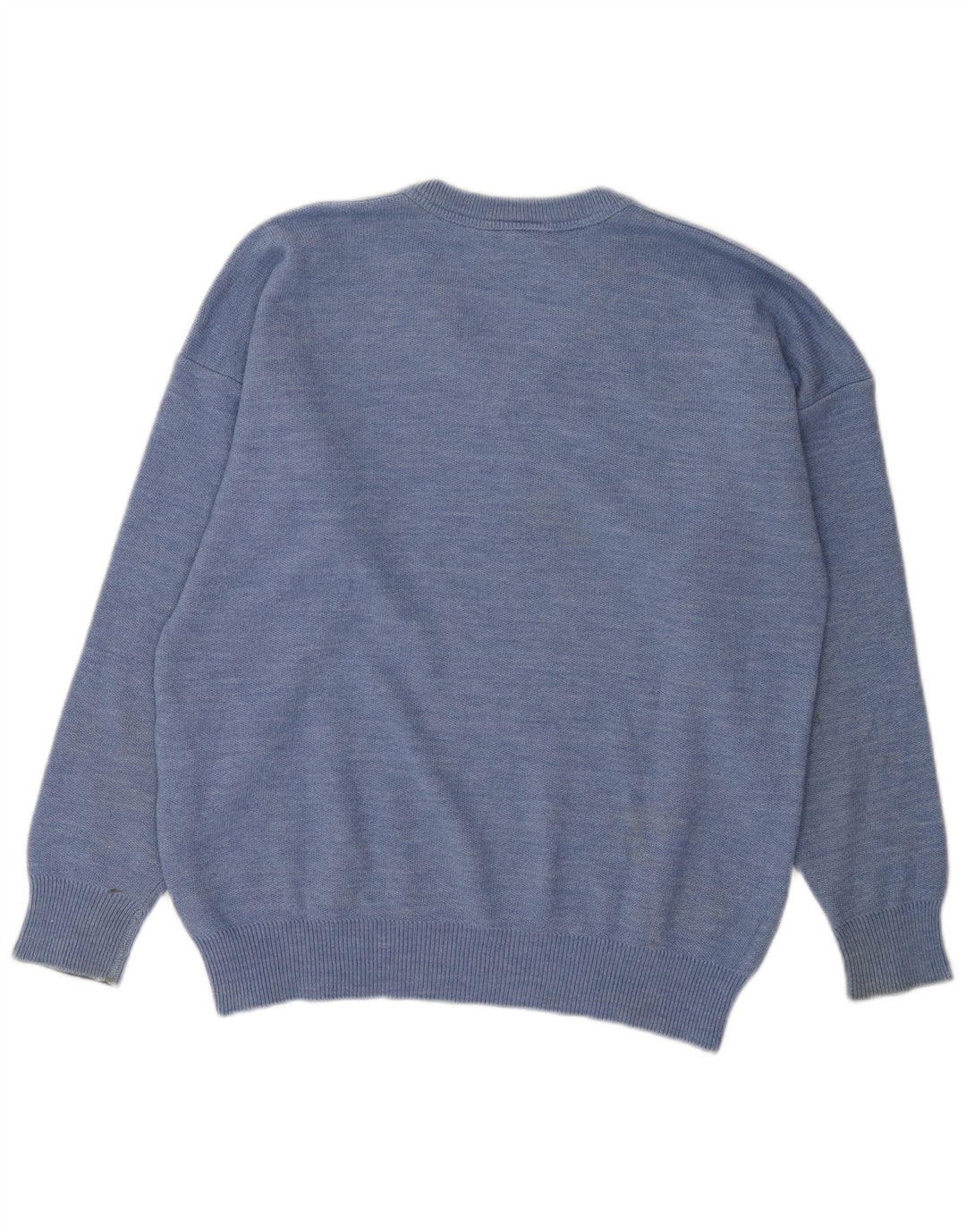 Lacoste Herren-Pullover mit V-Ausschnitt, Größe 5, große blaue Wolle