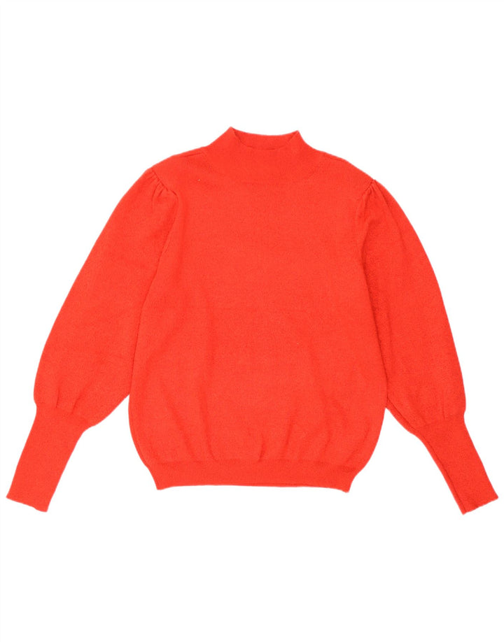 Marks & Spencer Damen-Pullover mit Rollkragen, Gr. 14, Größe Rot, Viskose