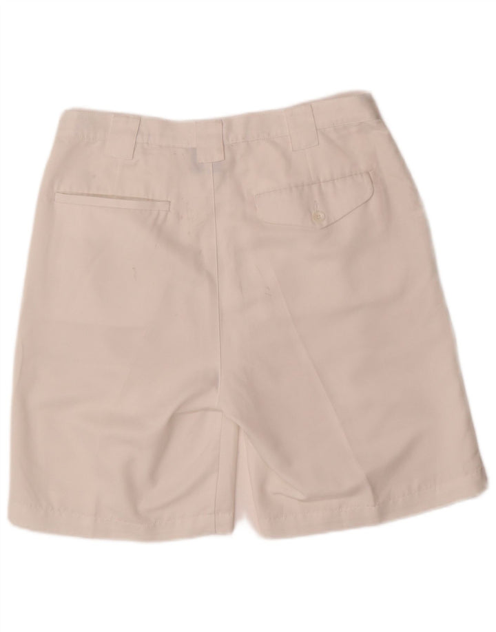 Nike Herren Chino Shorts W34 Large Weiß Polyester