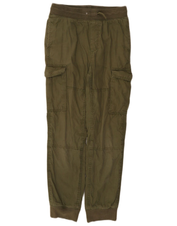 Gap Jogger-Cargohose für Jungen, 11–12 Jahre, W26 L27, grüne Baumwolle