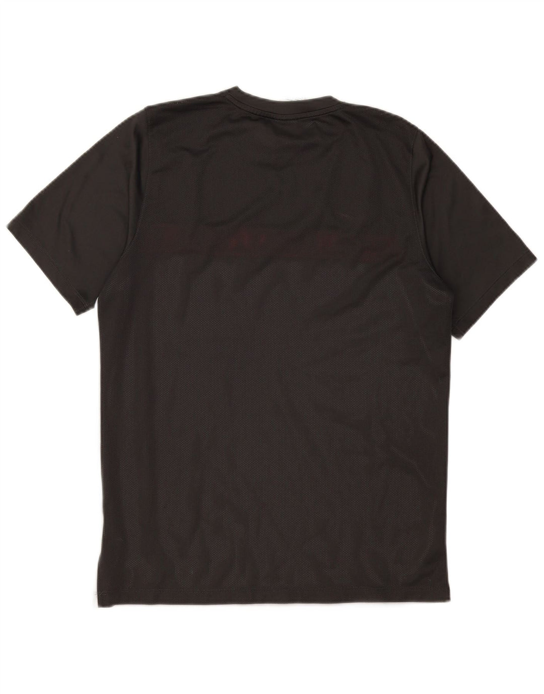 Nike Herren Dri Fit T-Shirt-Oberteil, großes graues Farbblock-Polyester