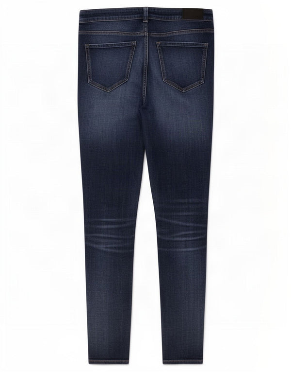 Marks & Spencer Damen The Ivy Skinny Jeans UK 14 Large W32 L27 Marineblau