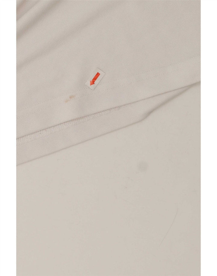 Conte of Florence Rugby-Poloshirt für Herren, mittelgroß, Weiß