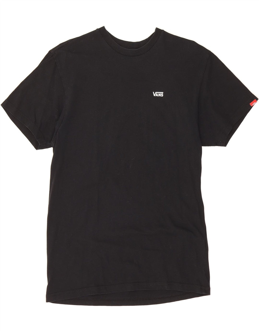 VANS Mens T-Shirt Top Medium Black Cotton Vintage Vans and Second-Hand Vans from Messina Hembry 