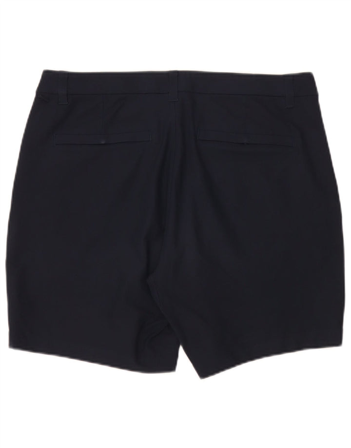 Lululemon Herren-Chinoshorts W33 Mittelmarineblaues Polyester