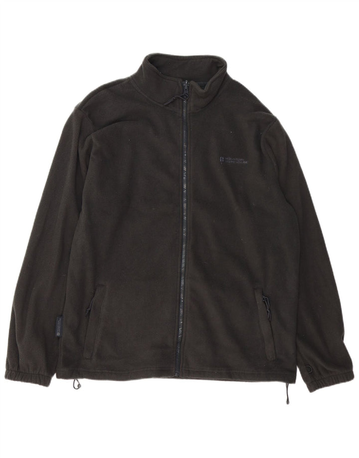 MOUNTAIN WAREHOUSE Herren Fleecejacke UK 38 Medium Schwarz Polyester
