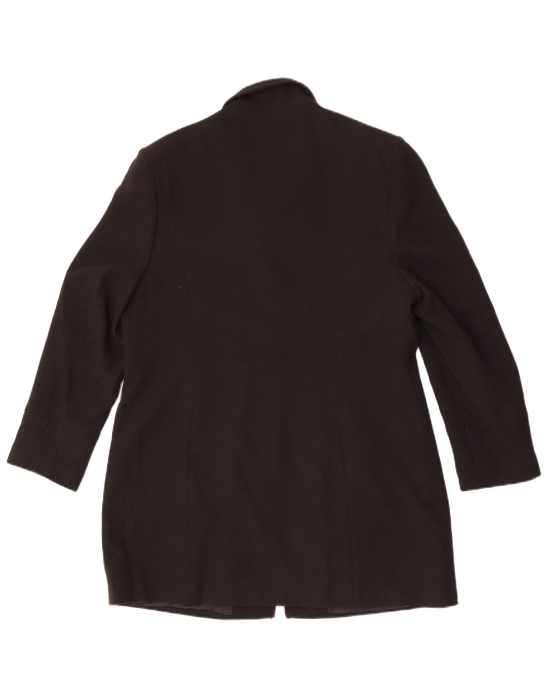 Marks & Spencer Damen St. Michael Mantel UK 18 XL Schwarz Polyester