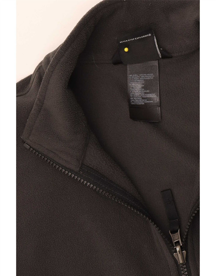 The North Face Jungen-Fleecejacke, 11–12 Jahre, großes graues Polyester