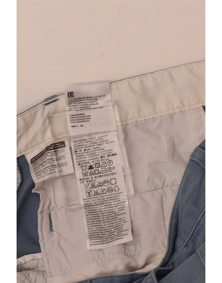 Dockers Herren Cargoshorts W34 Große blaue Baumwolle