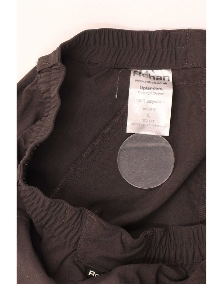 Gerade Cargo-Hose für Herren von Rohan, Größe L, W34, L30, Grau, Polyamid
