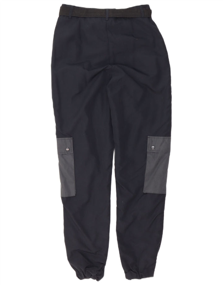 Ellesse Damen-Jogginghose, Cargohose, Größe S, Größe S, Schwarz, Colourblock-Nylon