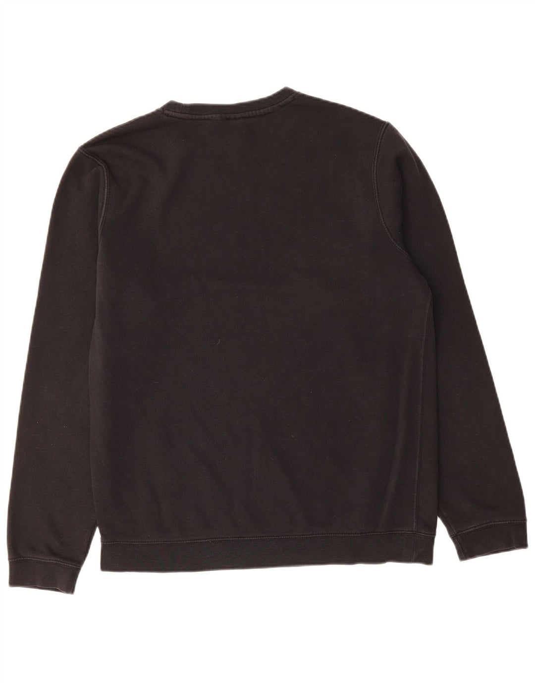 NIKE Mens Graphic Sweatshirt Jumper Medium Black Cotton