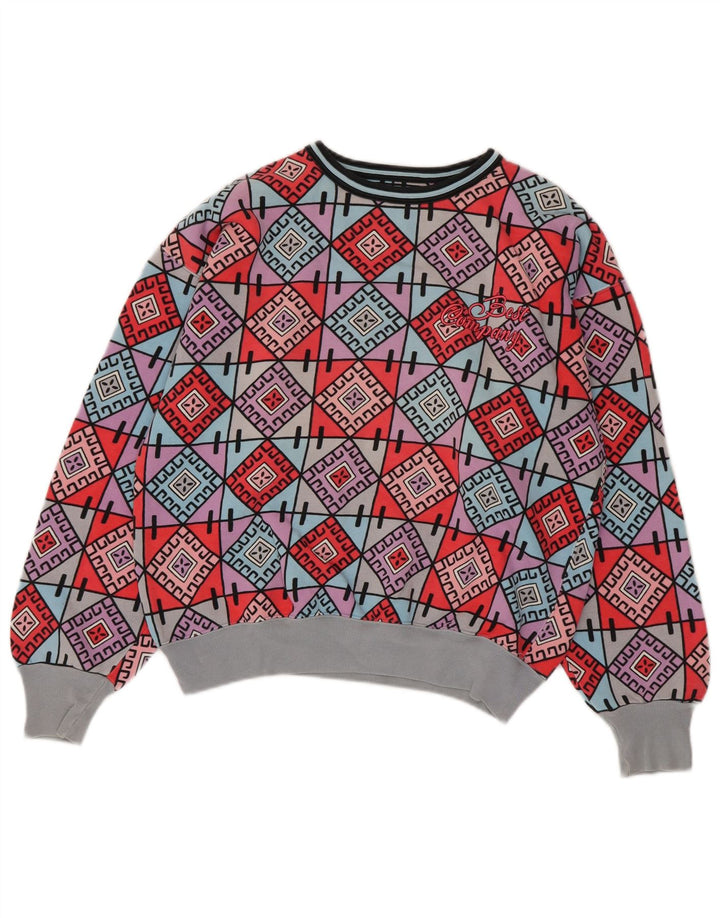 Best Company Damen-Sweatshirtpullover UK 14 Medium Mehrfarbig