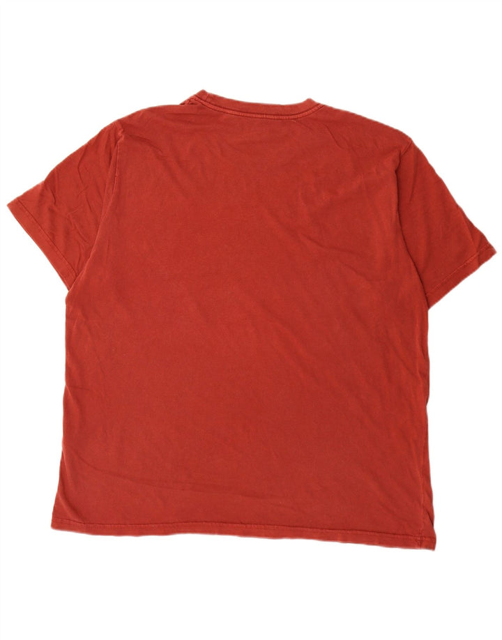 Levi's Herren Relaxed T-Shirt Top Large Rot Baumwolle