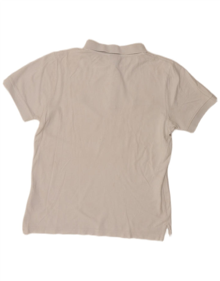 Ellesse Jungen-Poloshirt, 15–16 Jahre, groß, weiße Baumwolle