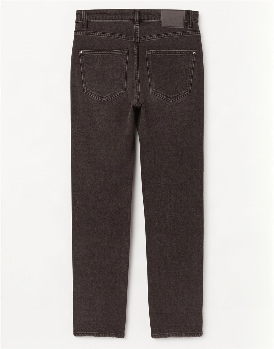 Zara Damen-Jeans mit hoher Taille, EU 38, Größe S, W28, L27, Grau