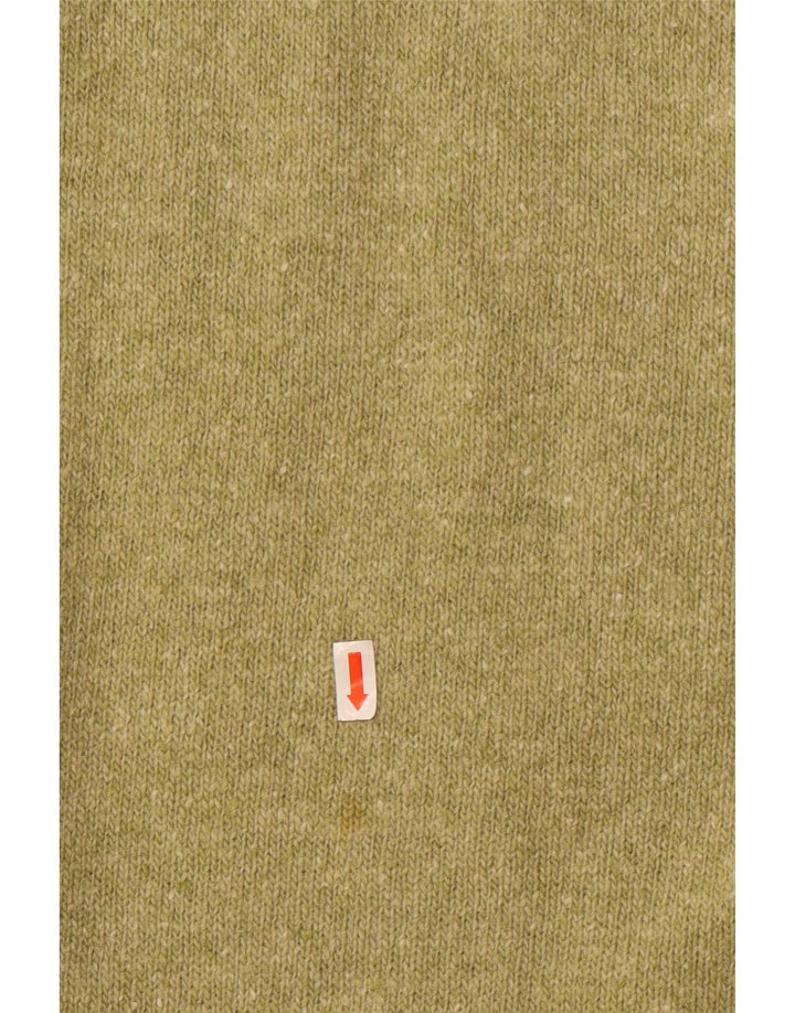 Vintage Damen Strick Midirock Medium W28 Grüne Wolle