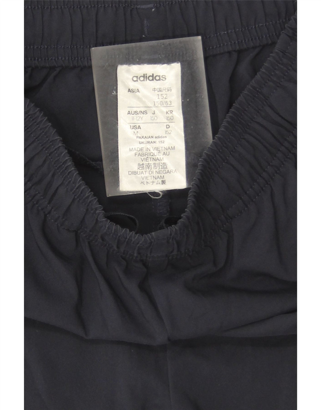 Adidas Sportshorts für Jungen, 11–12 Jahre, Marineblau, Polyester