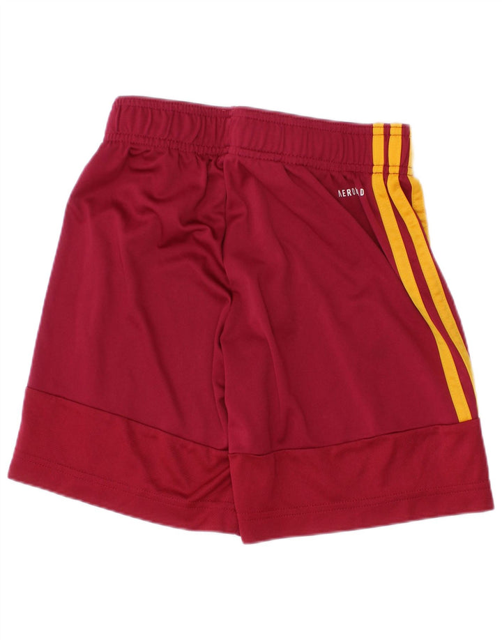 ADIDAS Aeroready Sportshorts für Jungen, 7–8 Jahre, Burgunderrot, Polyester