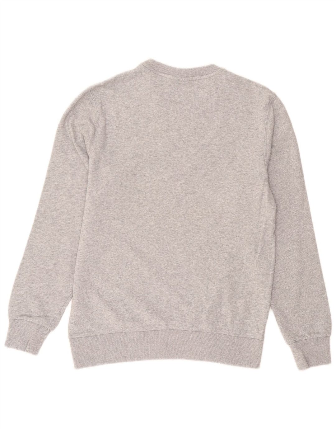 Lacoste Herren-Sweatshirt-Pullover, Größe 41, große graue Baumwolle