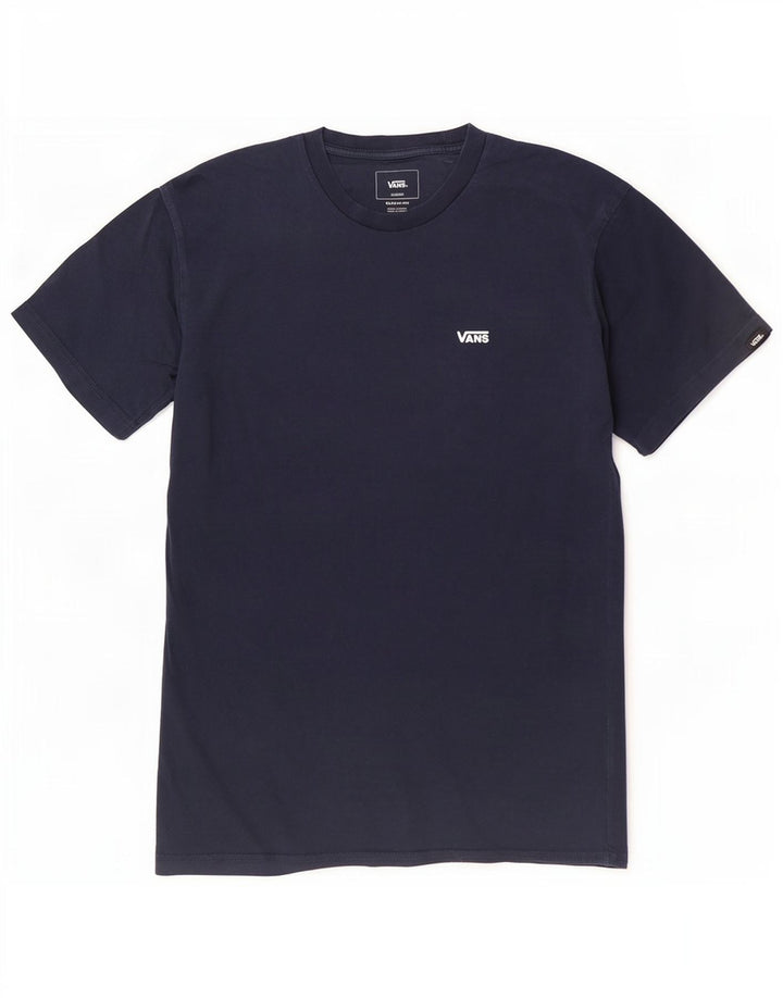 Vans Herren-T-Shirt mit klassischer Passform, mittelmarineblaue Baumwolle