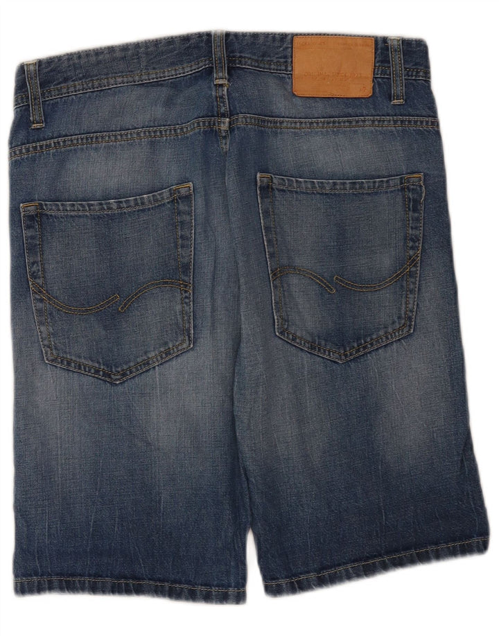Herren-Jeansshorts mit normaler Passform, Größe W32, Größe M