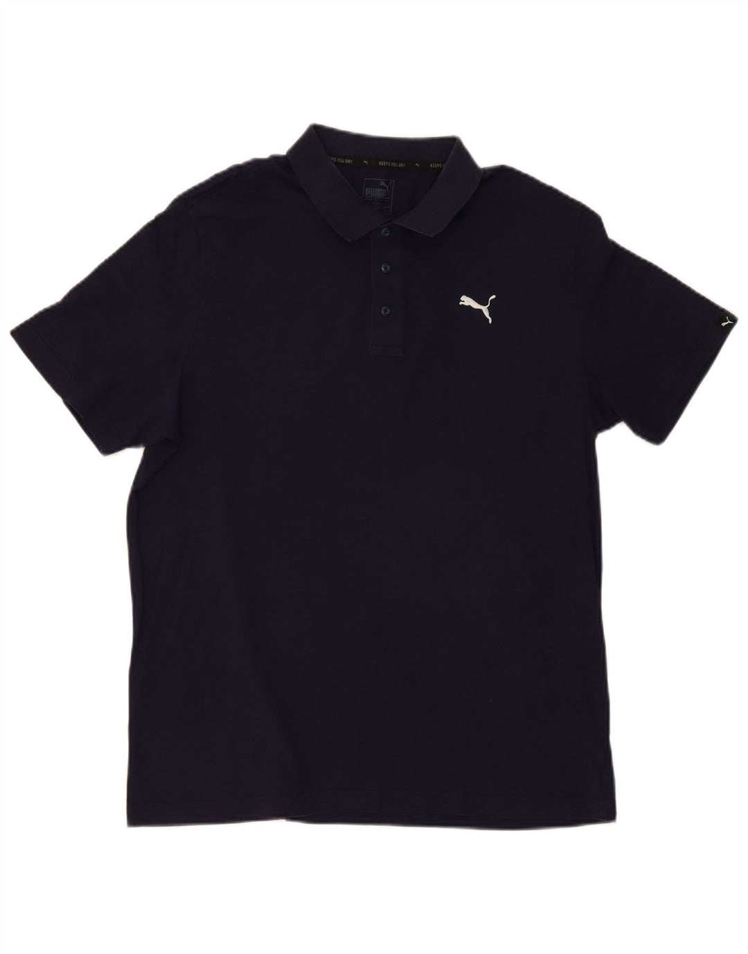 Puma Herren Poloshirt Large Marineblau