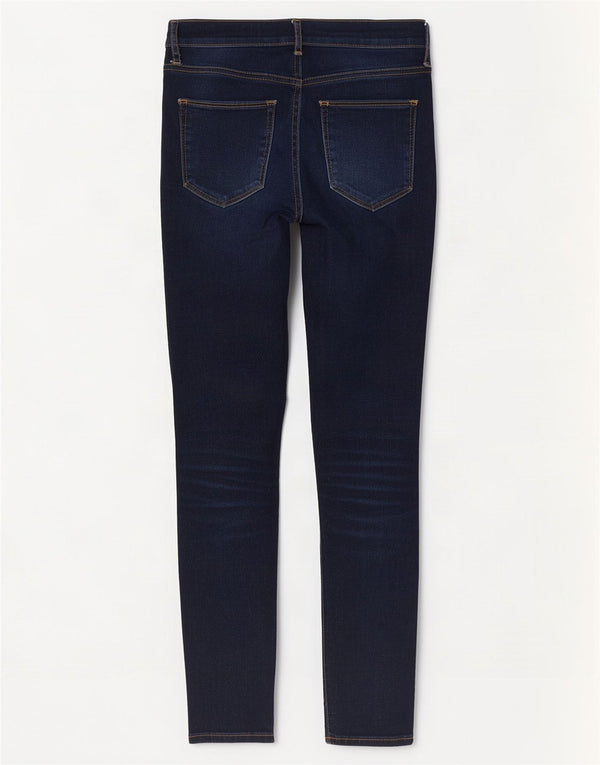 Gap Damen Skinny Jeans W26 L27 Marineblaue Baumwolle