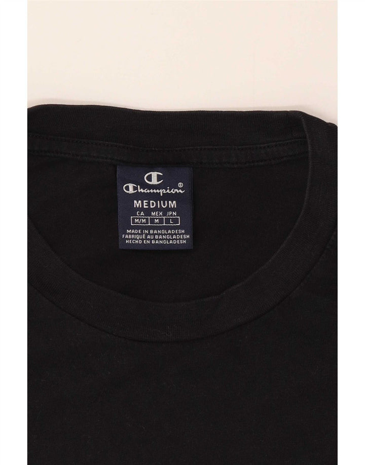 Champion Herren T-Shirt Top Medium Schwarz