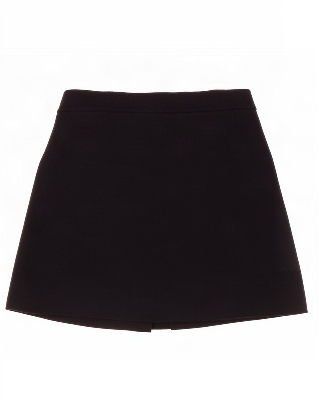 Zara Damen Minirock Small W26 Schwarze Viskose