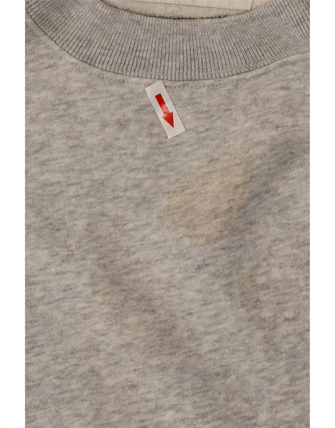 Abercrombie & Fitch Herren-Sweatshirt in Übergröße, groß, aus grauer Baumwolle