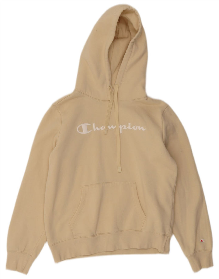Champion Herren-Kapuzenpullover mit Grafik, mittelgelbe Baumwolle