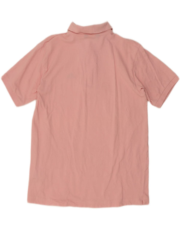 Kappa Herren-Poloshirt, groß, rosa Baumwolle