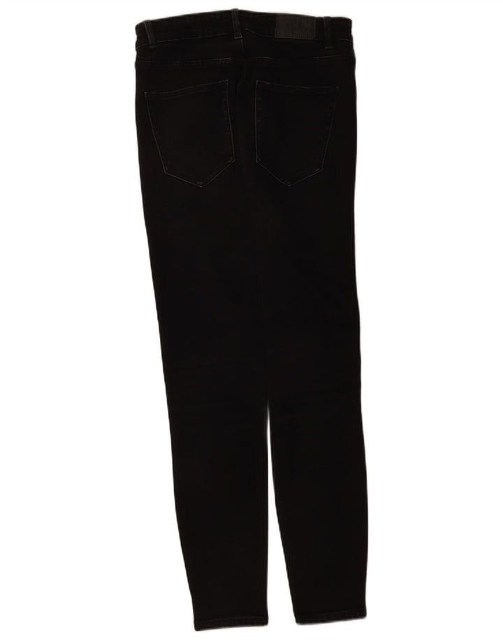Zara Damen Skinny Jeans EU 40 Medium W30 L26 Schwarz
