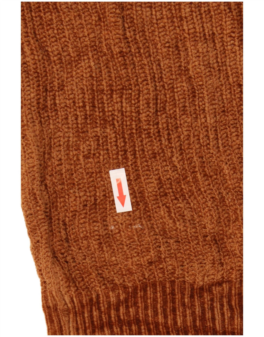 Zara Herren-Pullover mit Rundhalsausschnitt, Größe L, Braun